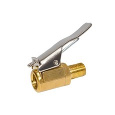 BFXM 클립이 있는 타이어 에어 척 누출 방지 황동 잠금 타이어 밸브 자동차 자전거 오토바이 및 기타 차량용 에어 펌프 액세서리 도구, thread*1