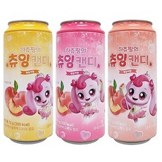 캐치티니핑 하츄핑의 츄잉캔디 복숭아맛, 3개, 72g