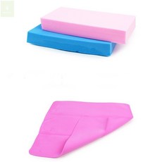 무지개 스토어 초강력 물기 제거 PVA 타올형 블록형 PVA행주 휴대용워터타올 PVA워터타올, 워터블럭, 1