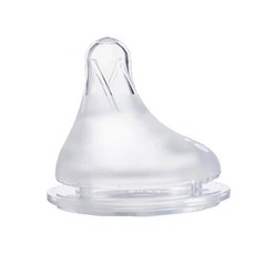 nac nac 妍心35 乳感防脹氣寬口奶嘴 L (6m+)：母乳感觸感、防脹氣設計，給寶寶舒適的餵養體驗, 寬口, 1個