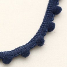 패션스타트 폼폼 솜방울 블레이드 네이비 1개입, 1개