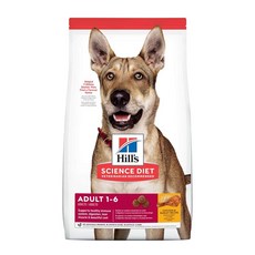 Hills 希爾思 成犬 雞肉與大麥特調食譜 原顆粒 中大型犬飼料, 1個, 成犬 原顆粒, 2.26kg, 雞