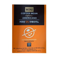 커피빈 캡틴아메리카노 미니 0.9g X 140T, 140개입, 140개