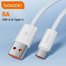 쿠쿠스토어 Toocki A 타입에서 C 케이블 100W PD 고속 충전 B 데이터 샤오미 POCO 화웨이 P30 리얼미 와이, 1개, 02 0.25m