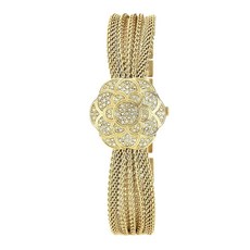 앤클라인 여성용 AK/1046CHCV 스와로브스키 크리스탈 악센트 시계