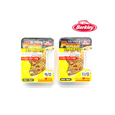 버클리 광어다운샷채비 어퍼컷 훅 대광어 바늘 벌크, 어퍼컷 와이드갭 4/0호 벌크25개입