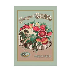 [포트메리온 매장] 울스터위버스 티타올 Catalogue Of Seeds Tea Towel, 민트, 1개