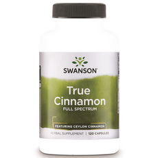 Swanson 斯旺森 肉桂膳食膠囊 600mg, 120顆, 1罐
