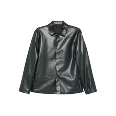 코스튬인 레더 칼라 재킷