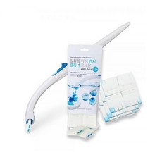 일회용 위생 변기클리너세트+교체용 클리너 12개입 all*898gA, 1