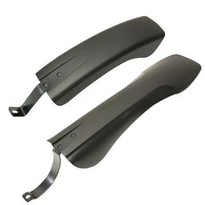 26吋自行車經濟型前後擋泥板 腳踏車土除 單車泥除 自行車擋泥板（前後一組）, 1個