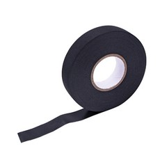 車用絨布膠帶 線路膠帶 抗震降噪 解決異音神器 耐熱耐磨不殘膠, 1個, 黑色 19mm*25m