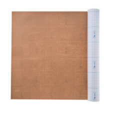 청양토이 규격롤 칼라펠트 3마 접착 연갈색, 1개