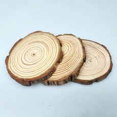 원목 컵받침 원형 유리컵 찻잔용