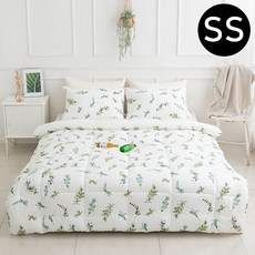 광목 순면 이불 베개커버세트 슈퍼싱글 SS 화이트