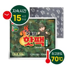 온기나눔 구들장 핫팩 대용량 150g, 60개