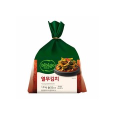 비비고 열무김치1.5kg x 2팩, 1.5kg, 2개