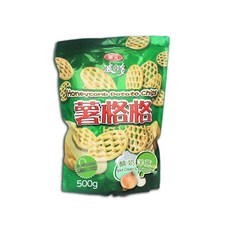 華元 薯格格 香濃起司口味 蜂巢洋芋片 500g, 1個
