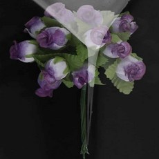 조화 꽃 투톤 항장미 초등미술재료 환경판꾸미기 만들기재료 chl+5342rR