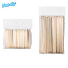 긴 네일 우드스틱 100개 스톤파츠 7.5cm 15cm, 7 5cm