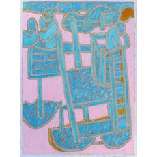 Cultivators at Dawn Achilleas Papacostas 아트포스터 감성선물, 그림만(매트지), 21x28.26