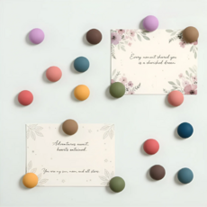 라로미 모란디감성 냉장고자석, 모란디믹스 15P