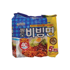 비빔면 130g, 5개