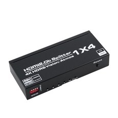 1x4 HMDI2.0 스플리터 분배기 / 영상분배 스위치 nys+96411ka