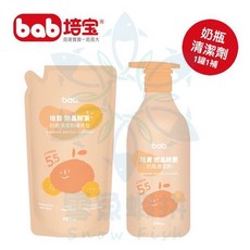 bab 培寶 微晶酵素奶瓶清潔劑 補充包, 1個