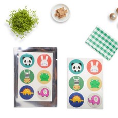 兒童卡通植物精油防蚊貼片 嬰幼兒適用 孕嬰植萃配方 輕薄服貼, 1套, 驅紋貼【圖案隨機】 4張/24PCS, 0.1g