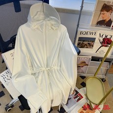 【M-5XL大尺碼】防曬衣女冰絲外套，特大碼寬鬆顯瘦中長款美式防曬衣
