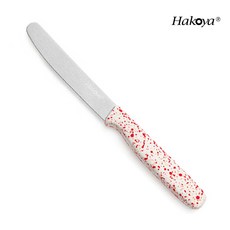 하코야 마블 파인 데일리 후르츠 나이프 HA-A683, 1개, 레드