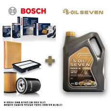 G4 렉스턴 스포츠 2.2 디젤 (요소수 적용) 세븐합성유+보쉬필터 세트, 1개