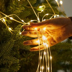 크리스마스 USB 지네전구 성탄절 전구 트리 장식 조명, 빅스타줄전구