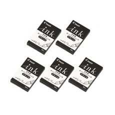 파이롯트 잉크 카트리지(IRF-5S) 5본입 세트, 1개, 잉크카트리지 블랙(5본입) 5개 세트