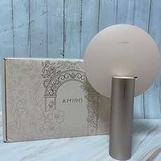AMIRO O系列 高清化妝鏡, 薄霧粉【禮盒版】,送五倍鏡