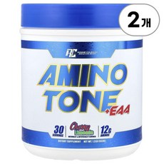 로니 콜먼 아미노 톤 + EAA 체리 레모네이드 Ronnie Coleman Amino Tone + EAA™ Cherry Limeade 553g, 2개