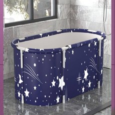 욕조 목욕통 원룸 간이 가정용, 1개, 등받이 쿠션 목욕 가방 5개 포함