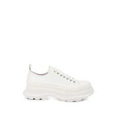 알렉산더 맥퀸 중고 트레드 슬릭 레이스업 스니커즈