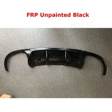 포르쉐 911 991.1 GT3 12-15년 리얼 카본 리어 범퍼 립 디퓨저 스포일러 호환, FRP 무도장 블랙