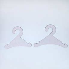 개인싸 강아지옷 진열&포장용 종이 옷걸이 10p, 1개