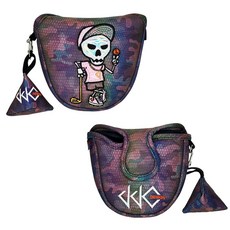 Dodam Sports 變色龍骷髏推桿套 雙球型, 粉紅色, 1個