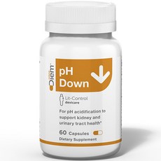 Omne Diem pH Down膠囊膠囊, 1罐, 60顆