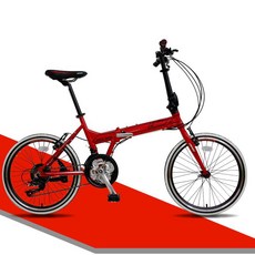 SPORTONE U15 鋁合金折疊車 SHIMANO 21速 20吋451輪組前後快拆 都會運動首選 臺灣國民品牌, 紅色, 1個