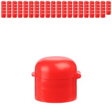 가인글로벌 스마트원터치캡 참기름병 마개 기름병 뚜껑 캡, 100개, 빨강