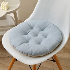 해피유통 귀여운 동물 카툰 원형 방석 어린이 및 어른 사용 통기성 및 편안함 면 소재 디자인, 30X30cm, 8