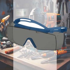안경착용 보안경 회색 SF3702AS 눈보호 작업 용접용 고글 그라인딩 납땜