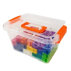 수막대 연결큐브 수모형 2cm(100개입) 수학교구블럭 수학교구 연결큐브 멀티큐브 학습 교구, 1개