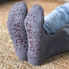 미끄럼방지 수면양말 겨울 방한 보온 노인 임산부 논슬립 양말