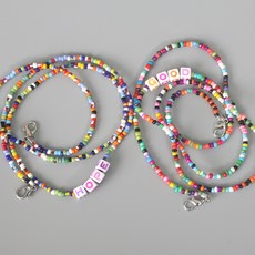 쁘띠비즈 마스크 목걸이줄 만들기 / 패키지 마스크줄 비즈 공예, GOOD, 1개